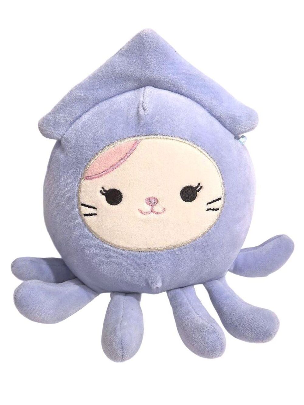 Squishmallows Karina Cat 8" Stacy Squid Costume Squad Plush Kellytoy